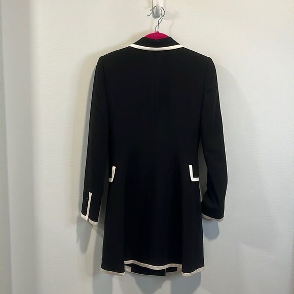 Alice + Olivia “Kyrie” piped tuxedo dress 0 - Picture 7 of 7